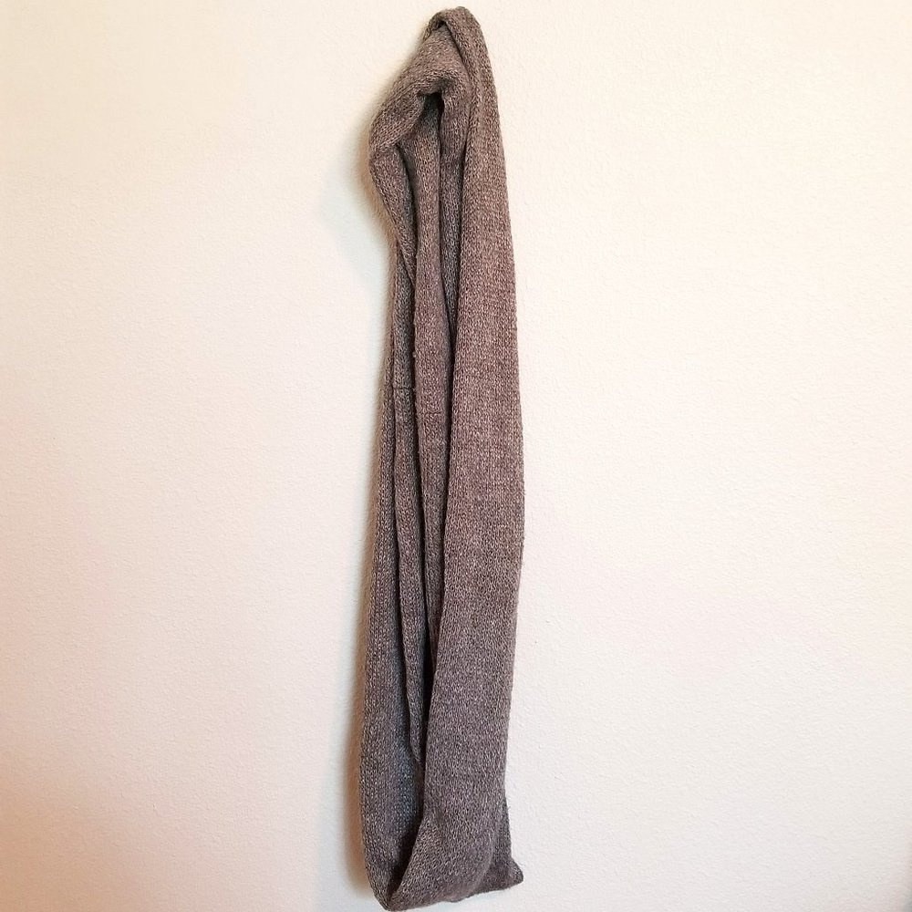 Gray Infinity Scarf